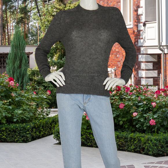 Braemar Light Wool Grey Sweater S, Vintage Casual Chicr9a - Picture 1 of 10